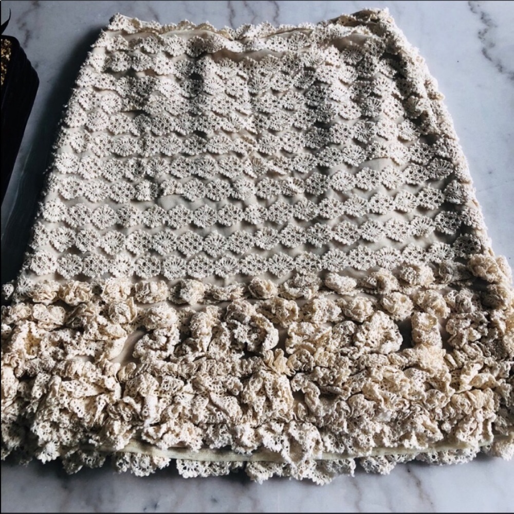 Dana Buchman Crochet Skirt - Picture 3 of 6